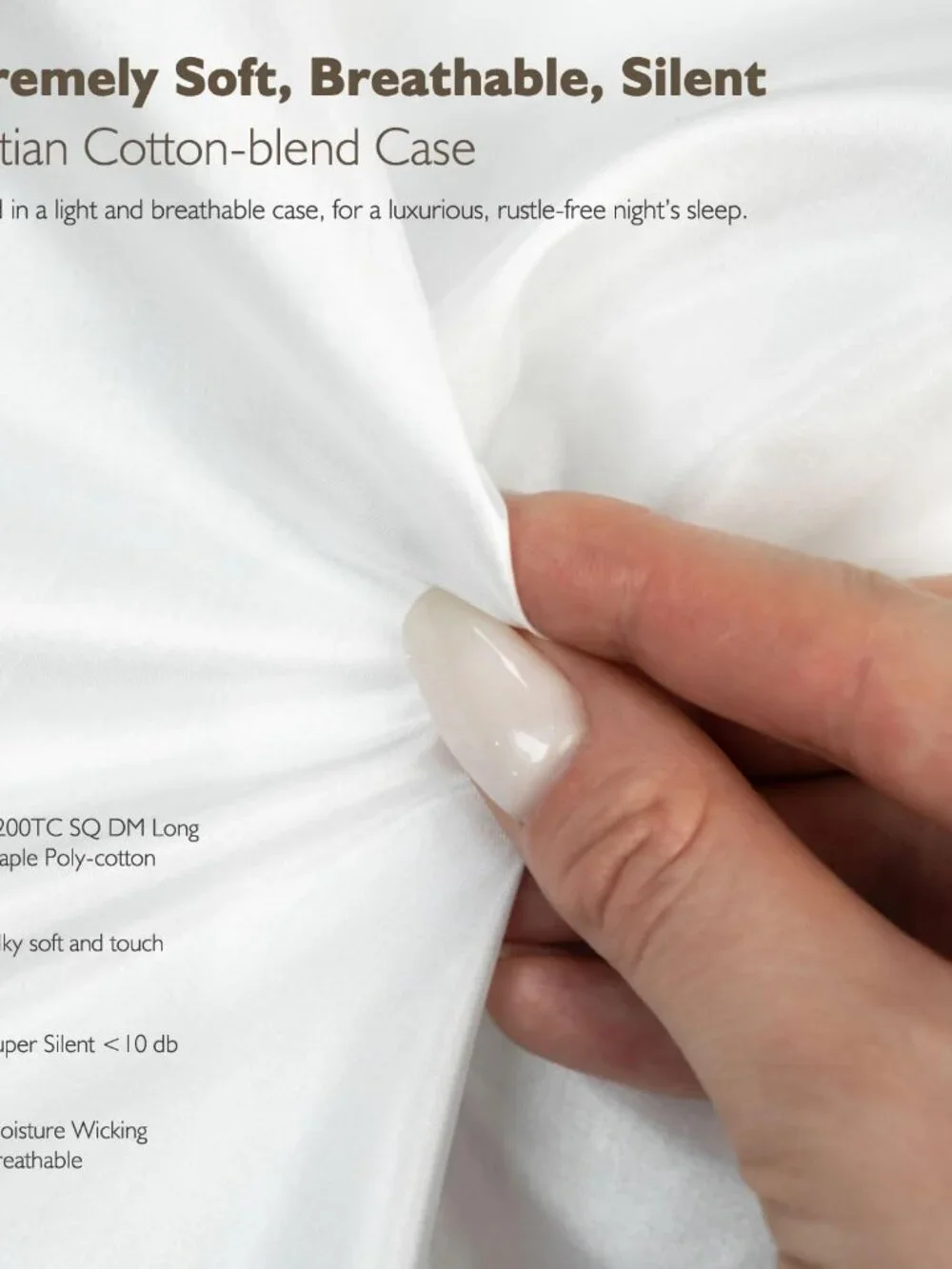 Cobnom Feather Down Comforter Full Size Medium Warm All Season 82x86 Inch White
